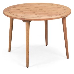 Sutton - Wood Round Dining Table (FSC 100% Eucalyptus)