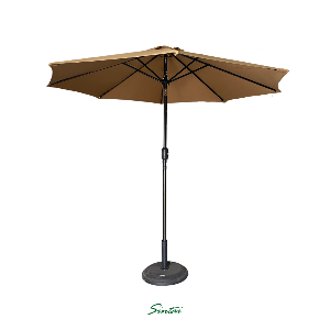 7.5ft Metal Outdoor Umbrella with Aluminum Frame